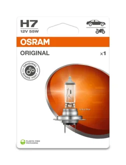 Лампа фарна H7 12v 55w Px26d (1 шт) blister ORIGINAL eco-упаковка (вир-во) OSRAM 64210-1BL
