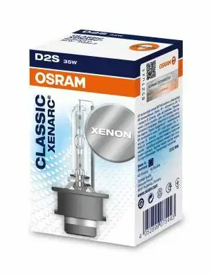 Лампа ксенонова D2S XENARC CLASSIC 85В, 35Вт, P32d-2 4150К (вир-во) OSRAM 66240CLC (фото 1)