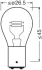 Лампа допоміжн. освітлення Р21/4W 12V 21/4W ВАZ15d (2 шт) blister (вир-во) OSRAM 7225-2BL (фото 3)