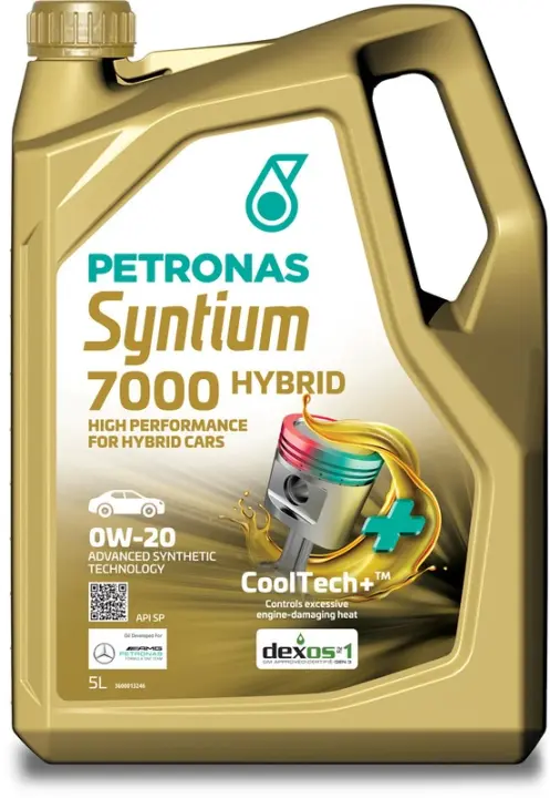 Олива 0W20 SYNTIUM 7000 HYBRID (5L) (API SP/ILSAC GF-6A) (GM dexos1 Gen 3/Ford WSS-M2C962-A1) (з-на на 71229M12EU) PETRONAS Petronas 70803M12EU (фото 1)
