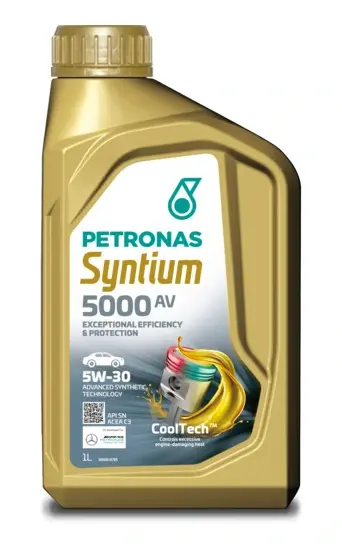 Олива 5W30 SYNTIUM 5000 AV (1L) (LL-04/VW 504 00/507 00/MB 229.51/Porsche C30) PETRONAS Petronas 70950E18EU (фото 1)