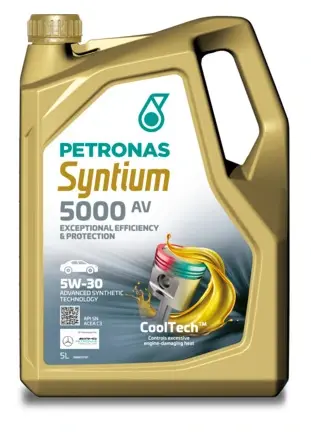 Олива 5W30 SYNTIUM 5000 AV (5L) (LL-04/VW 504 00/507 00/MB 229.51/Porsche C30) PETRONAS Petronas 70950M12EU (фото 1)