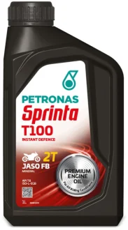 Олива SPRINTA T100 (1L) 2T (ISO-L-EGB/JASO FB) (API TB) PETRONAS Petronas 73122E15EU