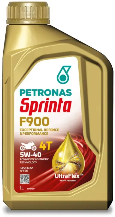Олива 5W40 SPRINTA F900 4T (1L) (JASO MA2) (API SN) PETRONAS Petronas 73181E15EU (фото 1)