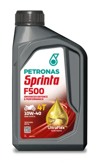 Олива 10W40 SPRINTA F500 4T (60L) (API SL/JASO MA2) PETRONAS Petronas 73188U51EU (фото 1)