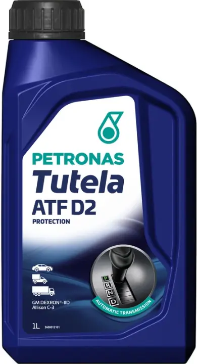 Олива TUTELA ATF D2 (1L) (Allison C3/Dexron IID) PETRONAS Petronas 76118E15EU (фото 1)