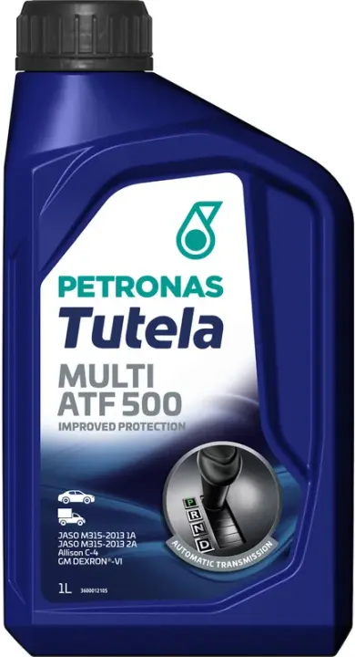 Олива TUTELA MULTI ATF 500 (1L) (DEXRON VI/BMW ETL 7045 E/ETL 8072 B/VW G 052 025/G 052 162) PETRONAS Petronas 76149E15EU (фото 1)
