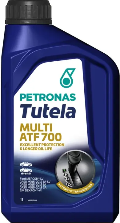 Олива TUTELA MULTI ATF 700 (1L) (DEXRON VI/ Ford MERCON LV/PSA B71 2340) PETRONAS Petronas 76151E15EU (фото 1)