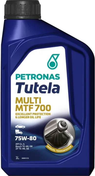 Олива 75W80 TUTELA MULTI MTF 700 (1L) (API GL-4/Fiat 9.55550-MZ12/BMW MTF LT-2/LT-3/LT-4) PETRONAS Petronas 76640E15EU (фото 1)