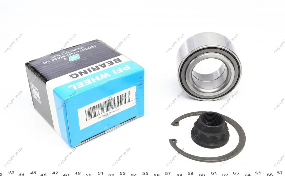 Підшипник маточини (передньої) Citroen C1/Peugeot 107/108 05- (+ABS) PW38690039/34CSMK PFI PW38690039-34CSMK (фото 1)