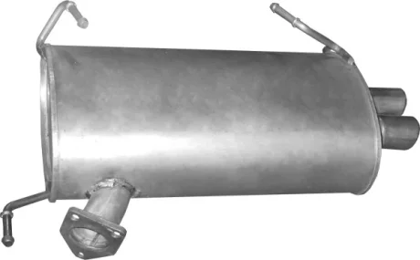 Глушник задн. MITSUBISHI OUTLANDER II 2.2 D (вир-во Polmostrow) POLMOSTROW 14-38