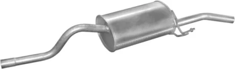 Глушник задн. RENAULT SYMBOL (вир-во Polmostrow) POLMOSTROW 21-275