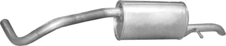 Глушник задн. SEAT IBIZA 1.2, SKODA FABIA 1.2, VW POLO 1.2 HATCHBACK (вир-во Polmostrow) POLMOSTROW 23-83