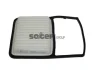 Фільтр повітряний Daihatsu Materia 1.3/1.5 06- PURFLUX Purflux A1511 (фото 1)
