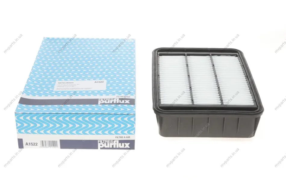 Фільтр повітряний Mitsubishi ASX/Lancer VIII/Outlander II (з поролоном) PURFLUX Purflux A1522 (фото 1)