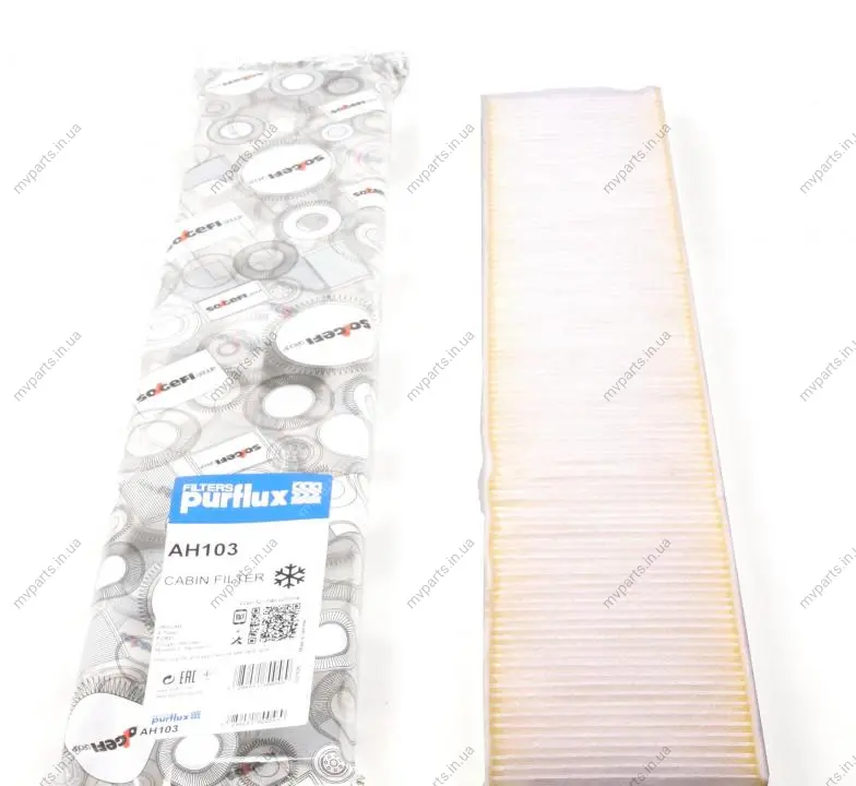 Фільтр салону Ford Mondeo 00-09 PURFLUX Purflux AH103 (фото 1)