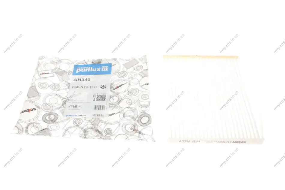 Фільтр салону Nissan Qashqai/X-Trail 07- PURFLUX Purflux AH340 (фото 1)