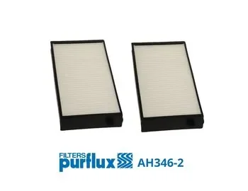 Фільтр салону Kia Clarus/Rio 96- (к-кт 2шт) PURFLUX Purflux AH346-2