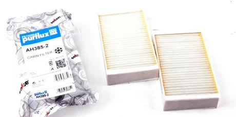 Фільтр салону BMW X3 (F25)/X4 (F26) 2.0/3.0D 10- (+AC) PURFLUX Purflux AH385-2