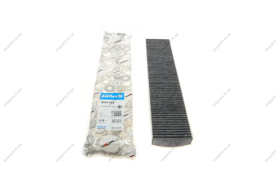 Фільтр салону Ford Mondeo 1.6/1.8/2.0i 16V 93- (вугільний) PURFLUX Purflux AHC103 (фото 1)