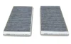 Фільтр салону BMW 5 (E60) 3.0D 01- (вугільний) (к-кт 2 шт.) PURFLUX Purflux AHC219-2 (фото 4)