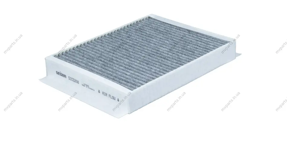 Фільтр салону MB C-class (W205) 14-/E-class (W213) 16- (вугільний) PURFLUX Purflux AHC540 (фото 1)