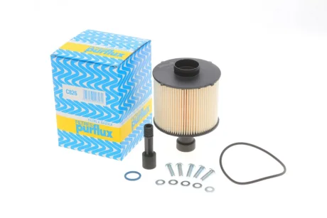 Фільтр паливний Renault Kangoo/Dokker/Duster/Logan 1.5dCi 12- PURFLUX Purflux C826