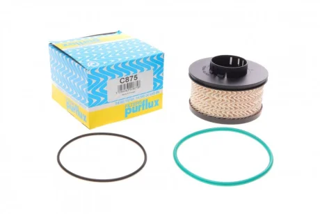 Фільтр паливний Citroen Berlingo/Peugeot Partner 1.5 BlueHDi 18- PURFLUX Purflux C875