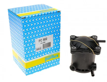 Корпус фільтра паливного Citroen Berlingo/Fiat Scudo 1.9TD (C422) (з кришкою) PURFLUX Purflux FC502