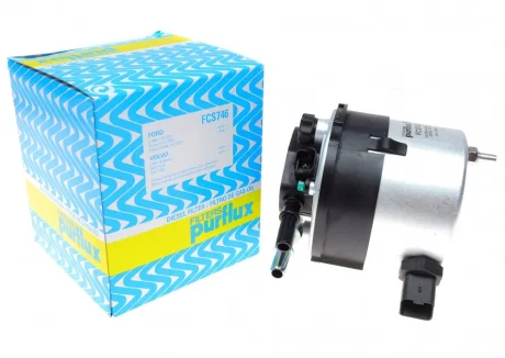 Фільтр паливний Ford Fiesta/Focus 1.6TDCI 03- PURFLUX Purflux FCS746