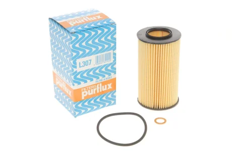 Фільтр масляний BMW 3 (E46)/ 5 (E39) 00-05 PURFLUX Purflux L307