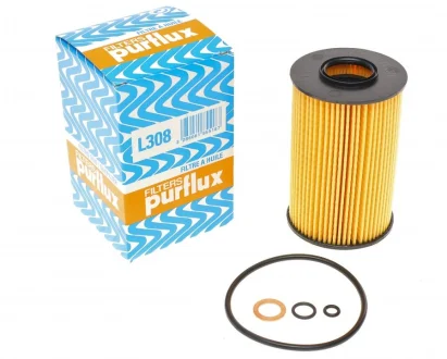 Фільтр масляний BMW 3 (E36) 1.6/1.8/1.9 95- PURFLUX Purflux L308