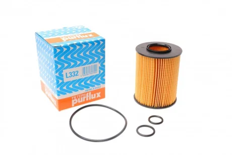 Фільтр масляний Opel Combo 1.7CDTI PURFLUX Purflux L332