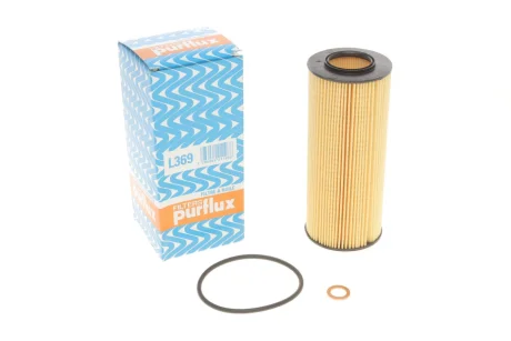 Фільтр масляний BMW 3 (E46/E90) /5 (E60/E61)/7 (E65-67) 2.5-3.5d PURFLUX Purflux L369