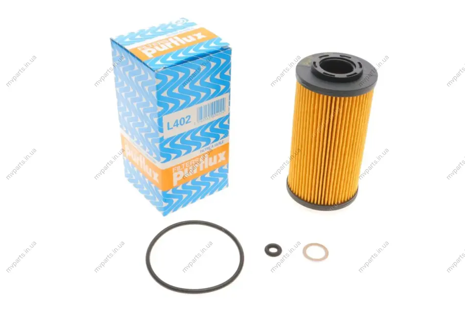 Фільтр масляний Hyundai Accent/i30/Elantra 1.1/1.5/1.6CRDi 05- PURFLUX Purflux L402 (фото 1)