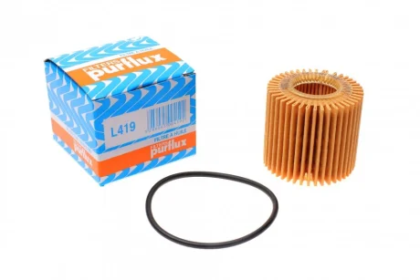Фільтр масляний Toyota Rav4/Avensis/Land Cruiser 1.6i-2.8D 08- PURFLUX Purflux L419