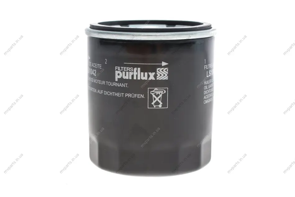 Фільтр масляний Fiat 500X 1.4 14- PURFLUX Purflux LS1042 (фото 1)