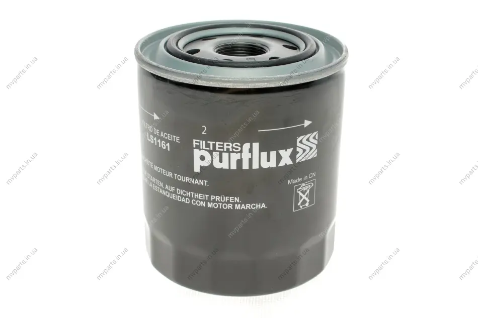 Фільтр масляний Mitsubishi L200/Lancer/Pajero 2.5TD/DiD/ 04- PURFLUX Purflux LS1161 (фото 1)