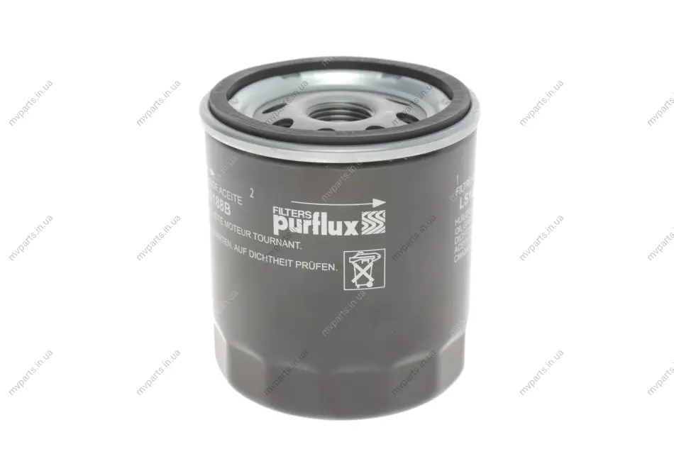 Фільтр масляний Fiat Fiorino 80-/ Jeep Cherokee 2.4 01-08 (h=85mm) PURFLUX Purflux LS188B (фото 1)