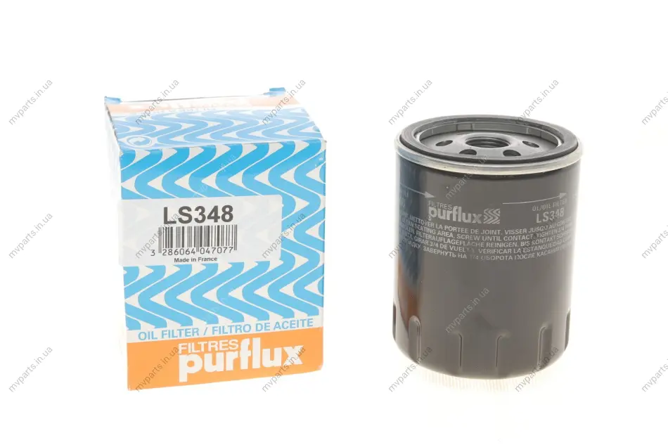 Фільтр масляний Jeep Cherokee (XJ) 2.5-2.8/LDV PURFLUX Purflux LS348 (фото 1)