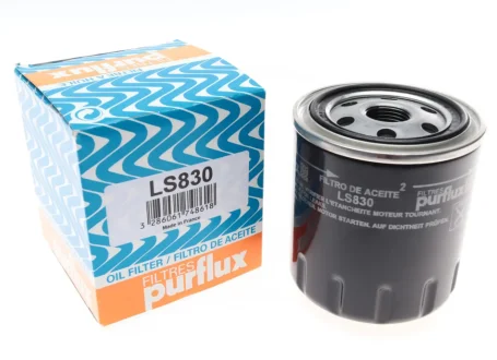 Фільтр масляний Nissan Primera/Almera/Sunny 1.3-3.0i 70-07 PURFLUX Purflux LS830