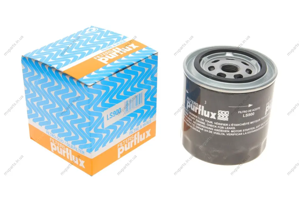 Фільтр масляний Uaz Patriot 2.7i 04-/Ford Transit 1.5-2.9i 55-00 PURFLUX Purflux LS900 (фото 1)