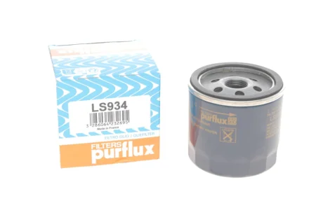 Фільтр масляний Ford Fiesta 1.4i PURFLUX Purflux LS934