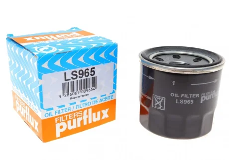 Фільтр масляний Renault Megane III 2.0CVT 09-/IV 1.6-1.8Tce 15- (h=70mm) PURFLUX Purflux LS965