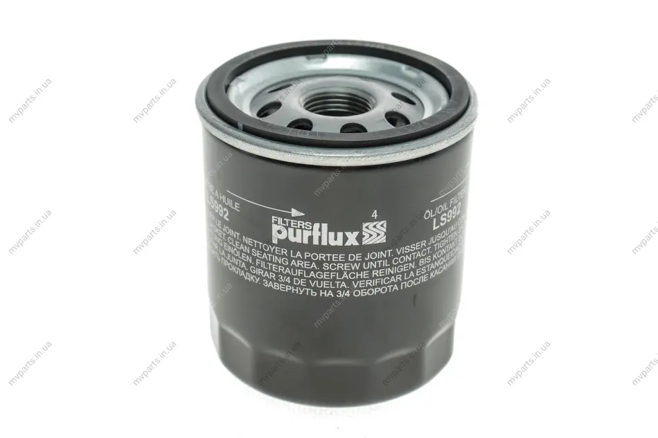 Фільтр масляний Seat Ibiza IV/Skoda Fabia/Rapid 1.4TDI 14- PURFLUX Purflux LS992 (фото 1)