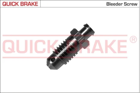 Штуцер прокачки гальм (M10x1.5/10x29.5) QUICK BRAKE 0103