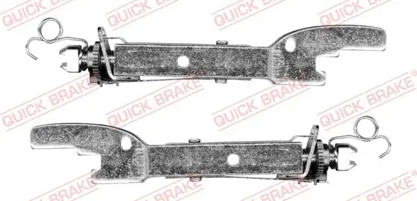 Тріскачка колодок ручника Renault Kangoo/MB Citan 21-/Nissan Juke 19- (к-кт 2шт.) 101 53 007 QUICK BRAKE 101-53-007 (фото 1)