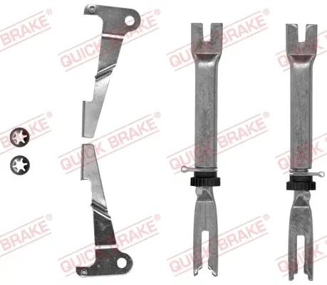 Тріскачка колодок ручника Citroen Jumper/Fiat Ducato/Peugeot Boxer 93-02 (к-кт) 102 53 013 QUICK BRAKE 102-53-013 (фото 1)