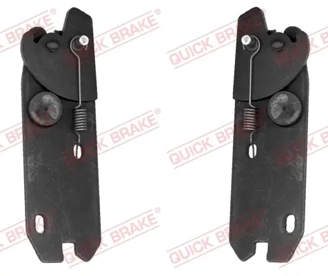 Тріскачка колодок ручника Ford Escort/Fiesta/Honda Civic 89-08 (к-кт) 102 53 061 QUICK BRAKE 102-53-061 (фото 1)