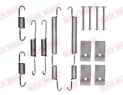 Комплект пружинок колодок ручника Hyundai Getz/i10/i20/Opel Agila 02- QUICK BRAKE 105-0017